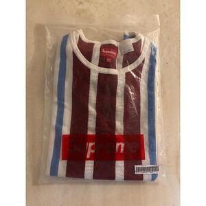 Supreme 2023 Striped Tank Top Sleeveless Shirt XXL Mens Knit